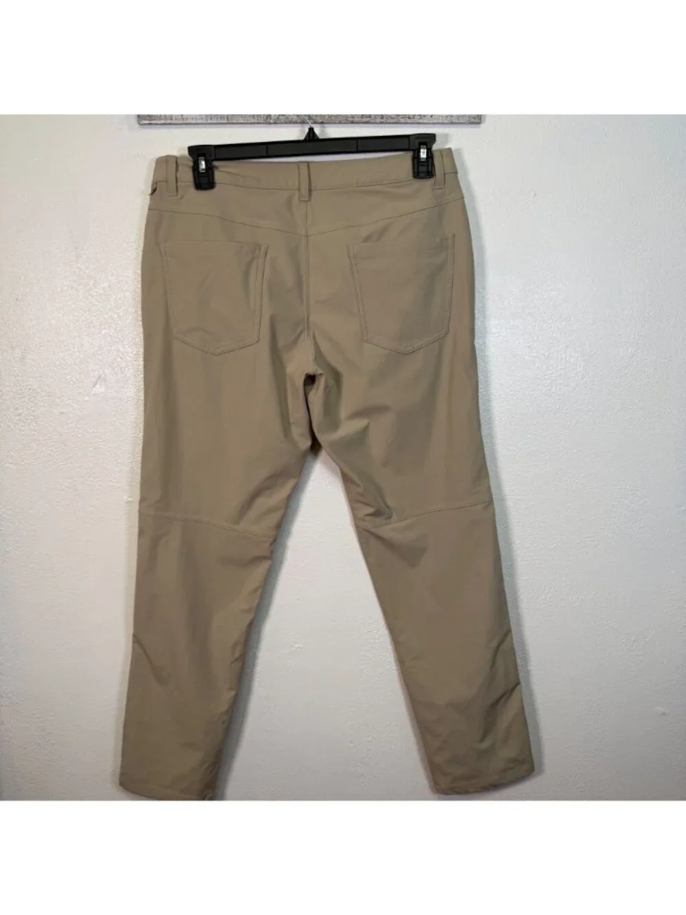 Lululemon  Mens ABC Classic-Fit 5Pkt Pant 34X31 Beige Khaki Warpstreme Preppy
